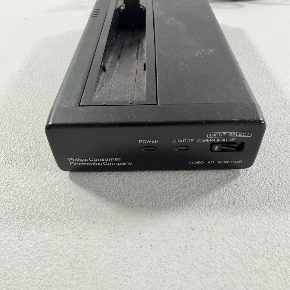 VTG 1990 Phillips V80098BK01 Video AC‎ Adapter Video Camcorder Battery Charger